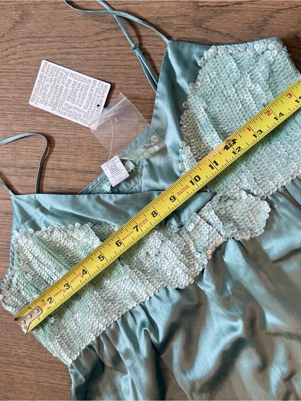 Kimchi Blue Urban Outfitters NWT Y2K Silk & Velvet Dress: Size Small - Image 7