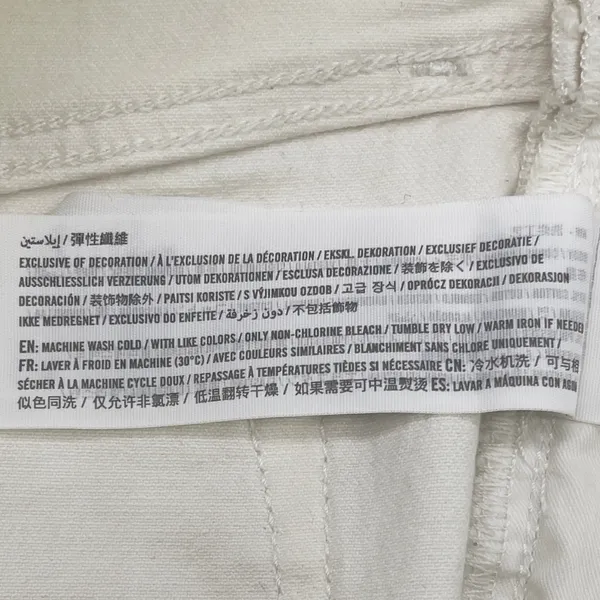 Abercrombie Fitch The 80s Mom Jean Women 26‎ White Pleated Ultra High Rise Indie - Image 10