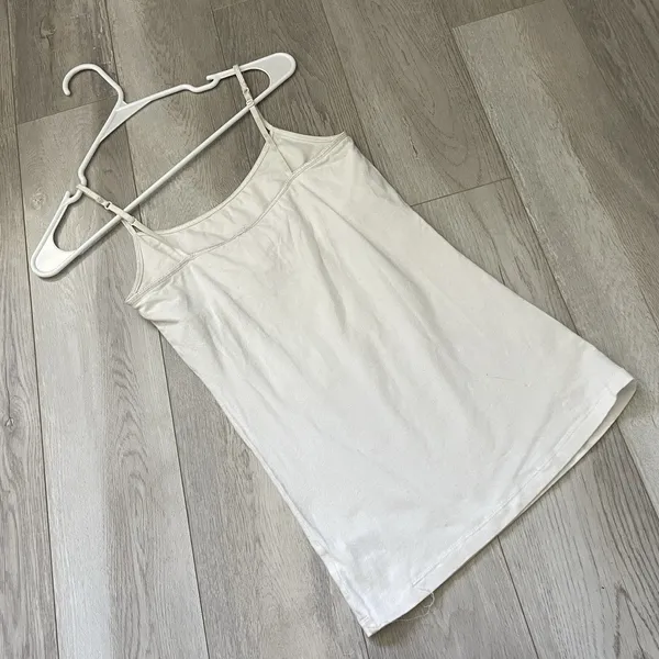 Aeropostale Y2K Tank Top sequin cursive cami womens White medium vintage kidcore - Image 4
