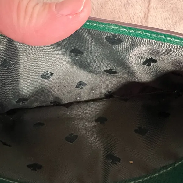 Kate Spade Green Crossbody Bag with Adjustable Strap - Image 3
