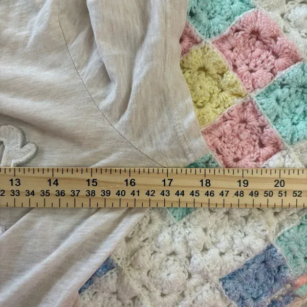 Aeropostale Graphic Tee Size L Tan Logo 87 - Image 6
