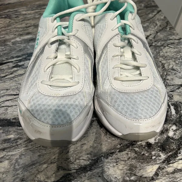 Ryka Women's Athletic Shoes in White and Mint - Image 9