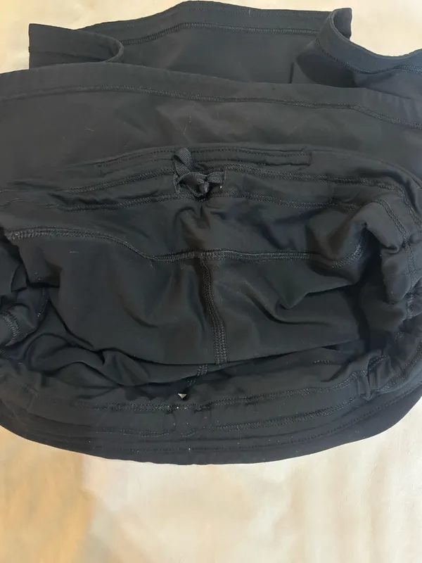 Black Lululemon Pace Rival Skirt - Image 7