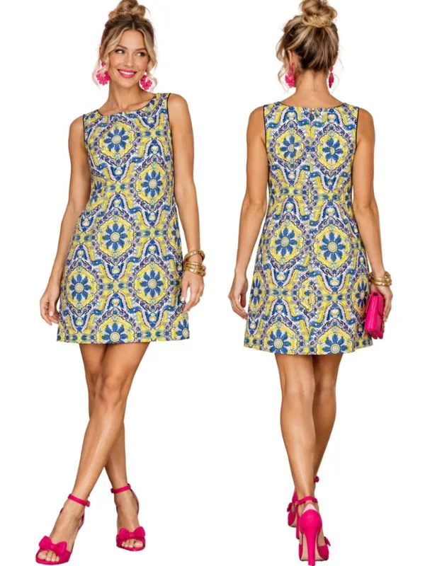 Y2K Betsey Johnson Sleeveless Shift Mini Dress Women's 6 Cocktail Party Twee NWT - Image 2