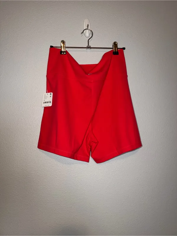 Free people movement never better bike shorts NWT grapefruit $48 XL - Image 4