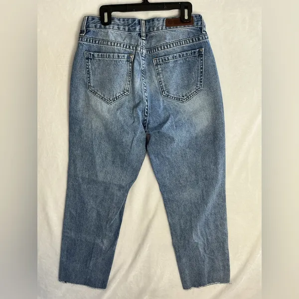 Rock & Roll Cowgirl Light Blue Straight Leg Jeans - Image 4