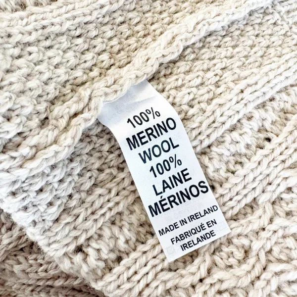 Aran‎ Mor Womens Merino Wool Irish Cable Knit Side Zip Coatigan Sweater Size S - Image 5