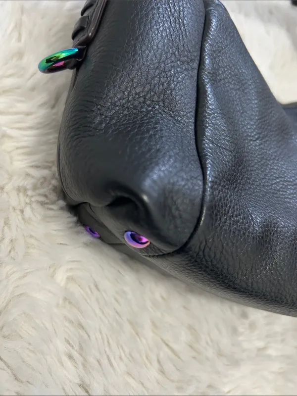 Aimee Kestenberg Mini All For Love Black Leather Crossbody Bag - Image 12