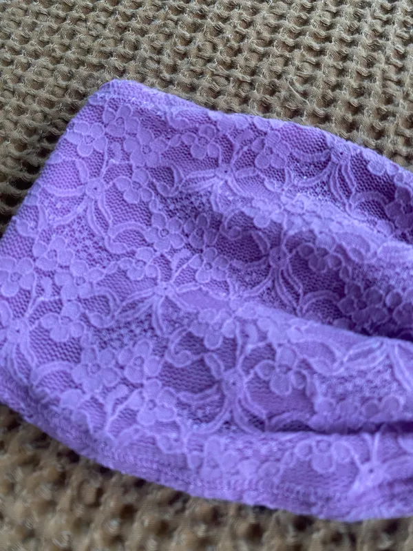 Aerie Purple Lace Bandeau - Image 2