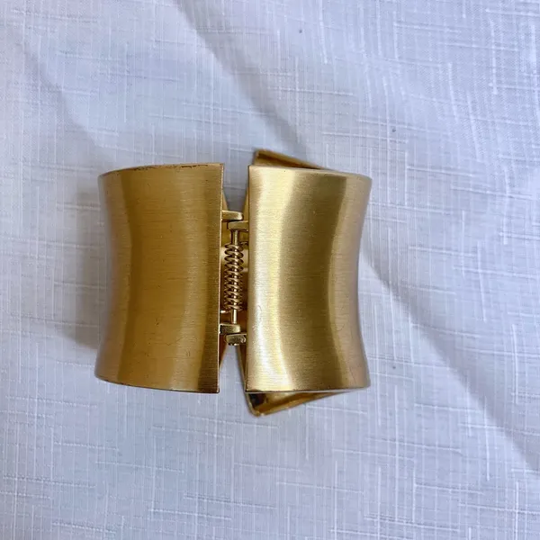 Cleopatra Gold Nickel Cuff Bracelet - Image 8