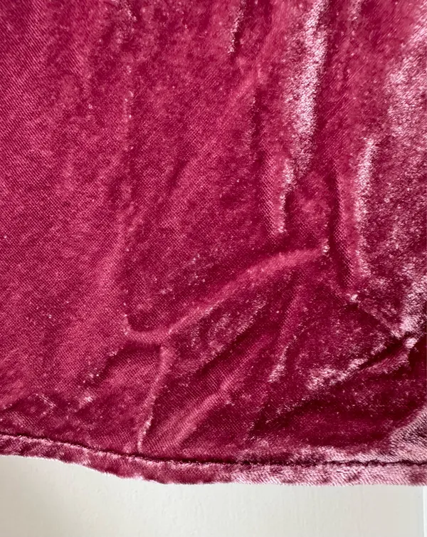 Anthropologie The Tilda Maxi Slip Skirt: Velvet Edition, Size XXS - Image 9