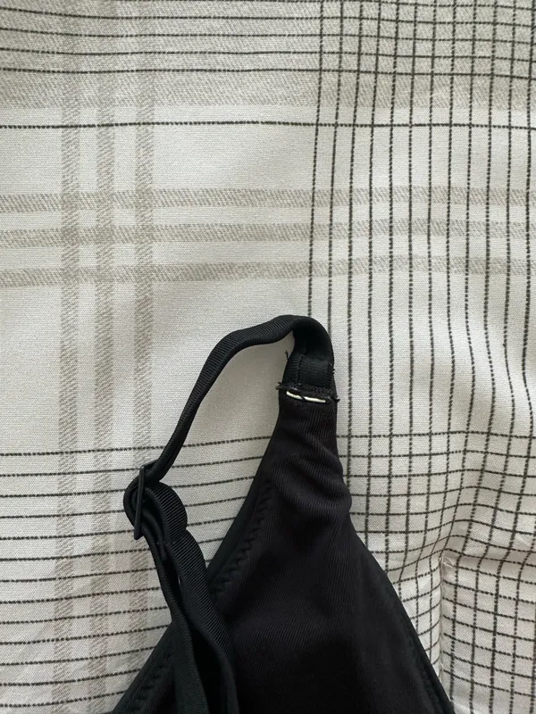 Aerie Black Longline Bikini Top - Image 5