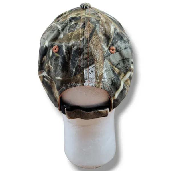 Team Realtree Hat OSFM By Adjustable Strap Camouflage Embroidery EUC - Image 6