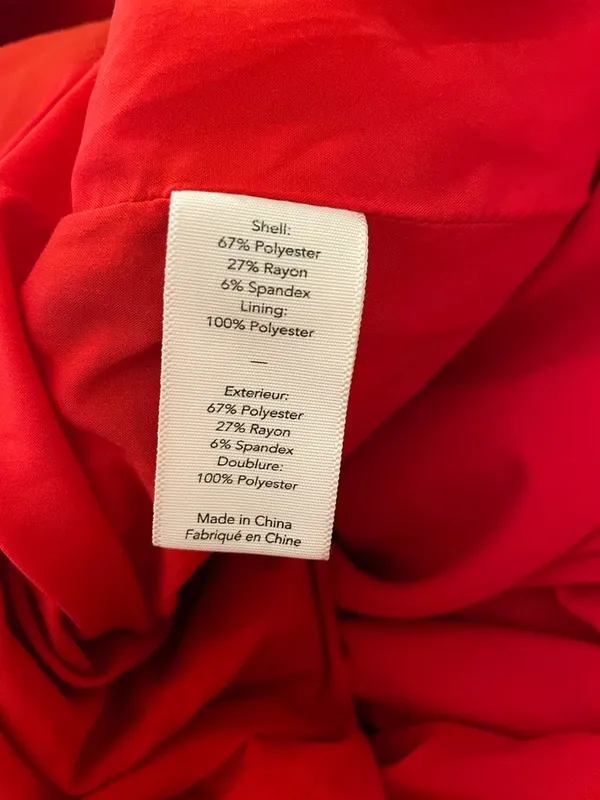 Likely Red Harbor Gown Halter Maxi Dress Front Slit Size 2 - Image 10