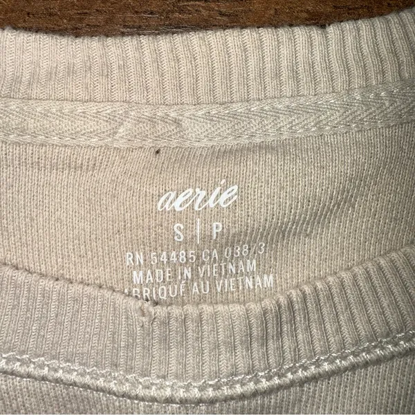 Aerie Party Animal Tan Sunset Safari Giraffe Crewneck Sweatshirt - Image 3
