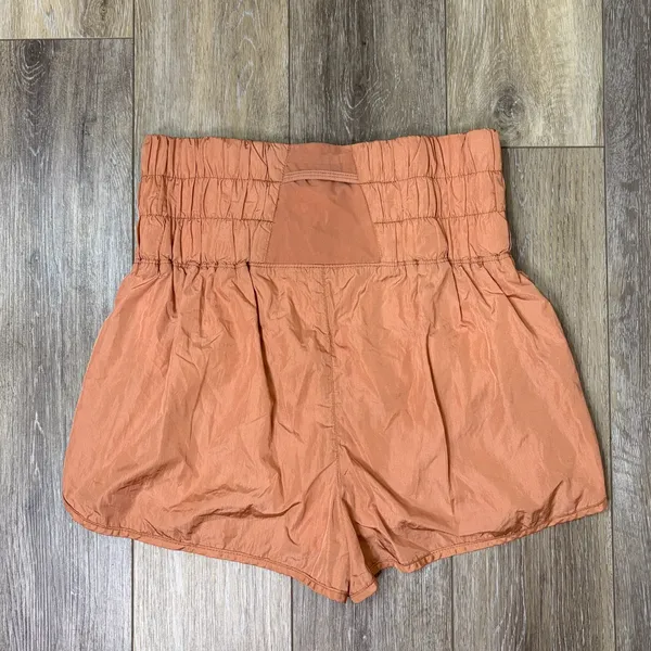 Free People Movement The Way Home Shorts Brushed Apricot Size Large - Image 5
