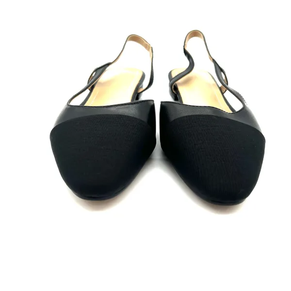 Genuine Leather Sandals Loafers Flats Slip On Office Shoes Pumps Sling back - Image 6