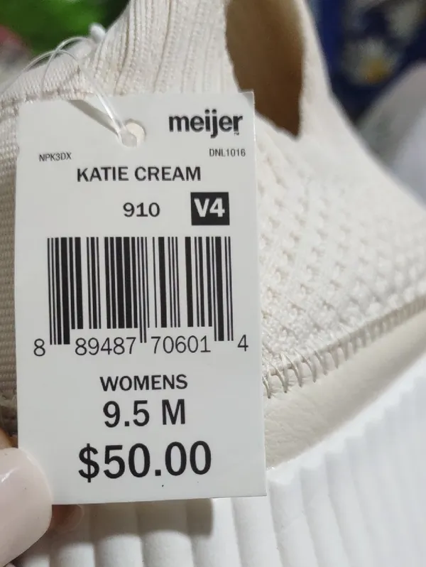 Steve Madden Samhara In Katie Cream Knit Slip-On Platform Sneakers 9.5 - Image 9
