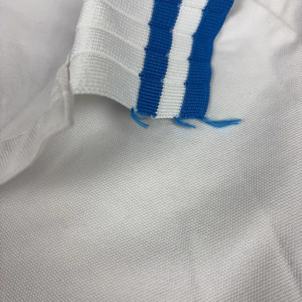Tory Sport Polo Shirt Womens Medium White Sleeveless Striped Collar Athletic - Image 4