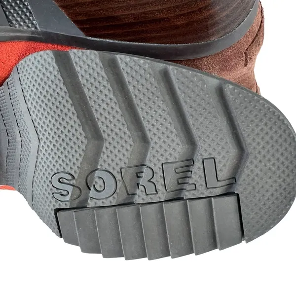 Sorel Cate Waterproof Suede Ankle‎ Booties Colorblock Lug Sole Womens Size 6 - Image 13
