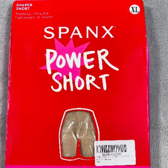 Spanx‎ sculpt Seamless Power Mid-Thigh Short Core Shapewear Lightweight XL - Image 2