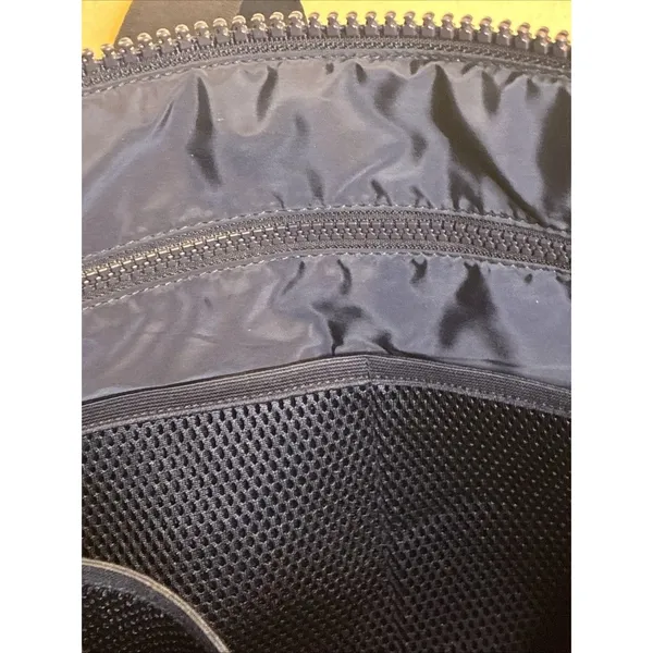 Dagne Dover Ryan Navy Neoprene Laptop Bag Work Tote 14x11” Shoulder Bag Unisex - Image 6