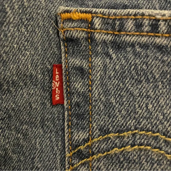 Levi’s 501 Skinny Jeans, Medium Indigo, Size 24, EUC - Image 7