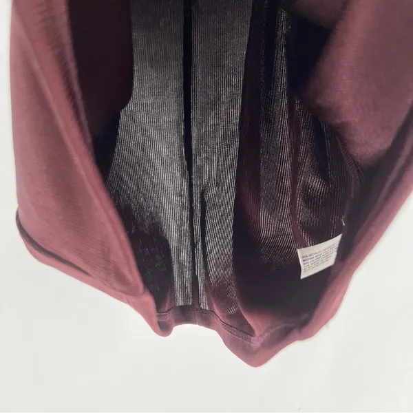 A New Day Stretch‎ Ribbed Jersey Knit Sleeveless Brown Burgundy Tank Top Size L - Image 4