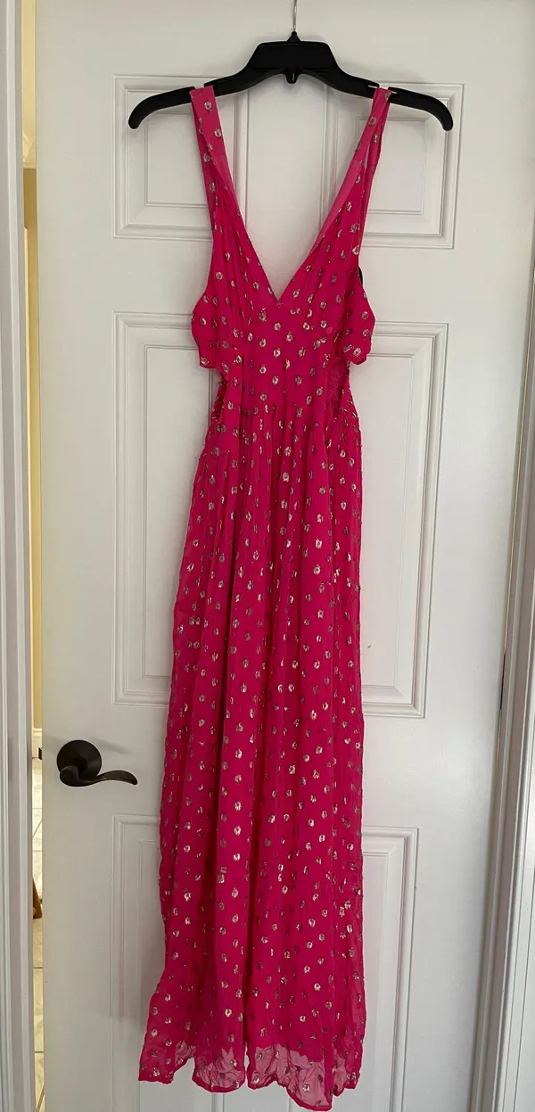 Lulus Pink Maxi Dress - Image 2