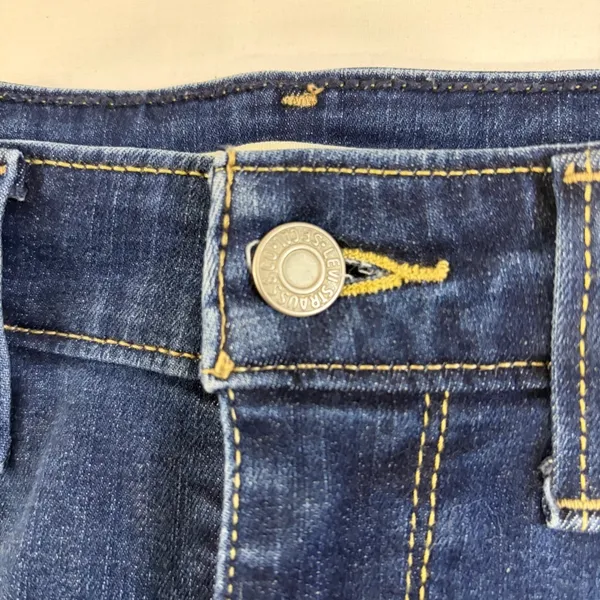 Levis Classic Mid Rise Skinny Jeans Womens 2 Dark Wash Blue Denim‎ Pants - Image 6