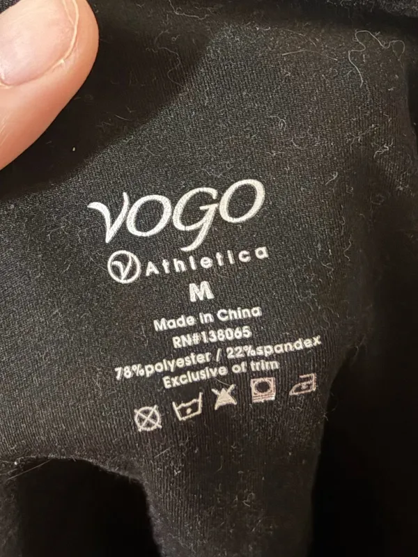 VOGO Athletica Women's Black Performance Pants - Image 3