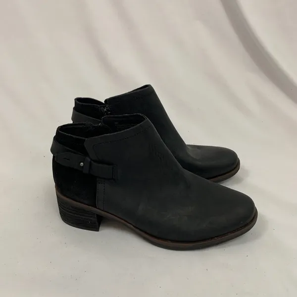 Loris‎ by Kork-Ease Sonya Black Leather Ankle Boot - Image 2