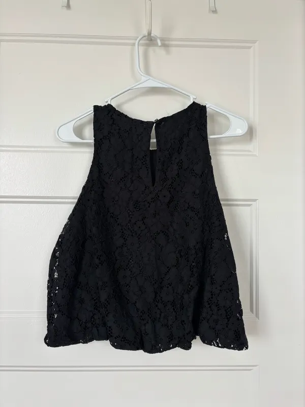 Loft Lace Black Top - Image 3