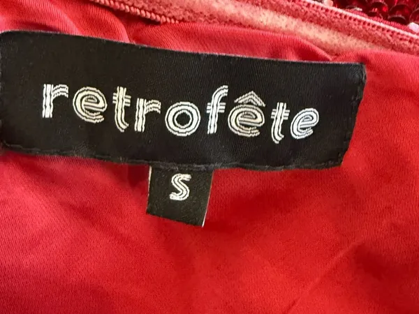 Retrofête Ella Sequin One Shoulder Mini Dress Size Small - Image 6