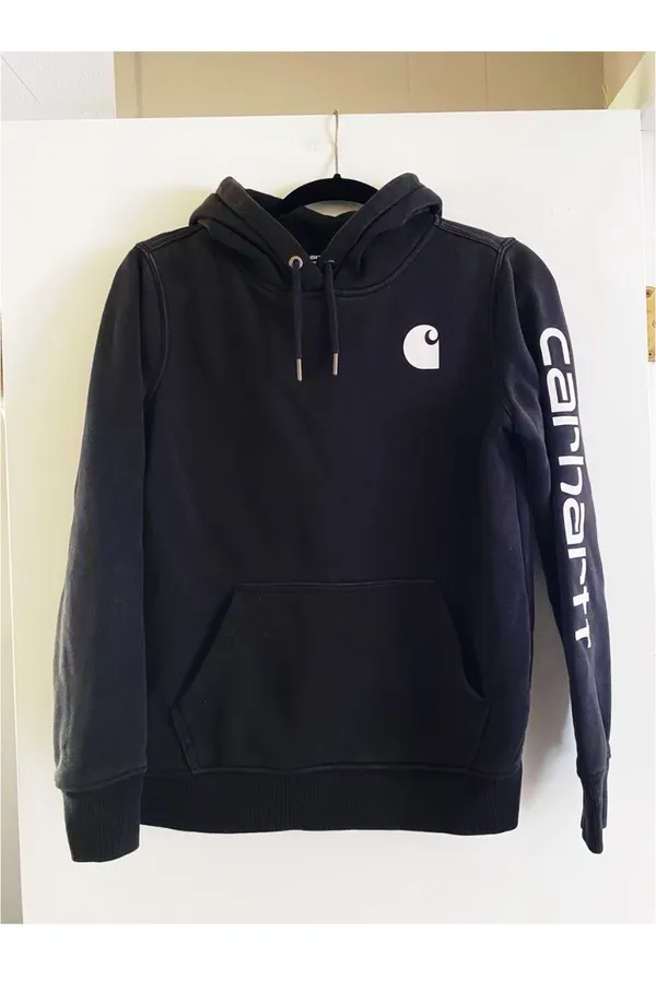 Carhartt Black Sweatshirt Hoodie - Image 5