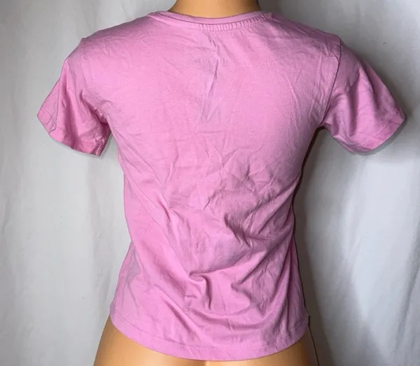 Pink hello kitty Halloween shirt - Image 6