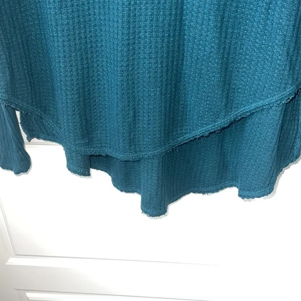 Free People We the Free Kristina drippy thermal in jade - Image 4