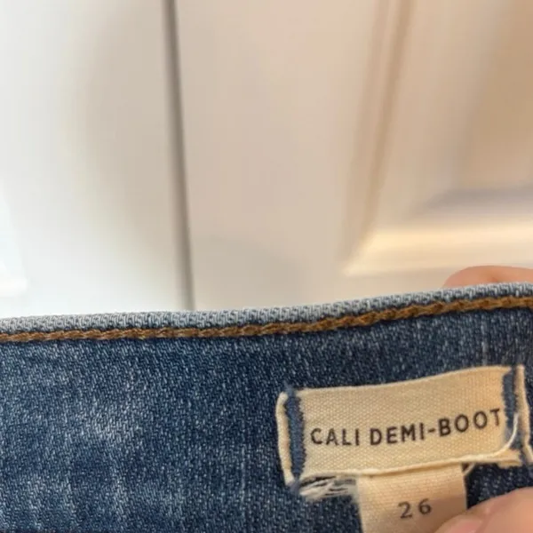 Madewell Cali‎ Demi Boot Jeans Size 26 - Image 5