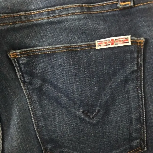 Hudson Hi Rise Blue Denim Skinny Stretch Ankle Jeans 25 - Image 10