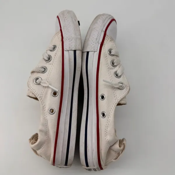 Converse Shoreline Slip On Cream White 6 Basic Classic Bella Swan Grunge‎ Sleaze - Image 6