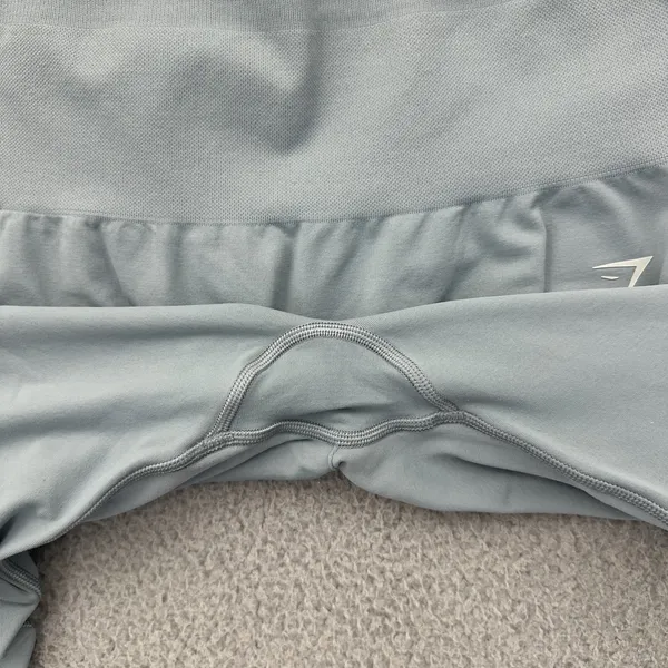 Gymshark Soft Sculpt Leggings Blue Athletic Athleisure Gym Women's Large - Image 3