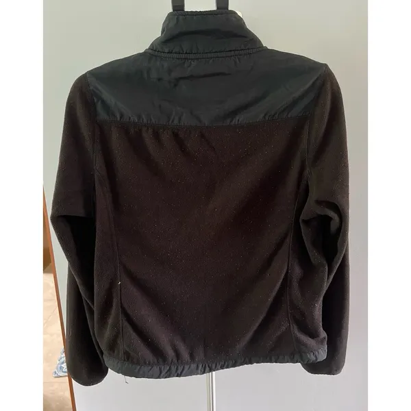 Aeropostale Y2K women's‎ Black fleece jacket size XL - Image 5