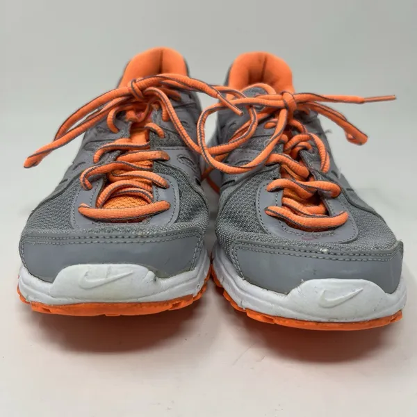 Nike‎ Revolution 2 Gray Orange Lace Up Running Athletic Shoes Women's Size 7 - Image 5