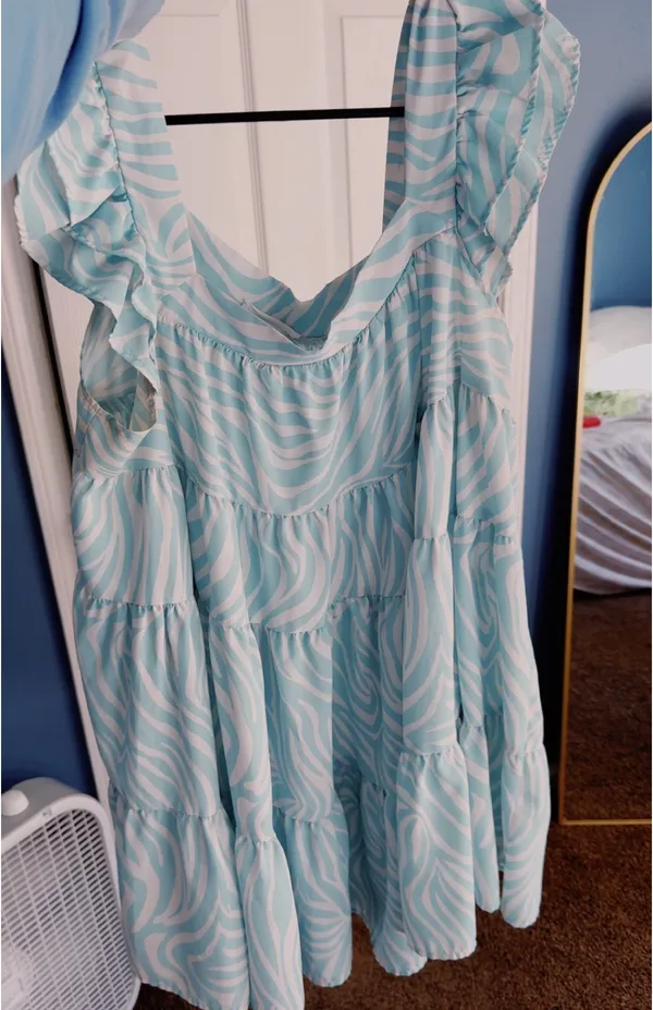 Bucketlist dress Blue Size M - Image 2