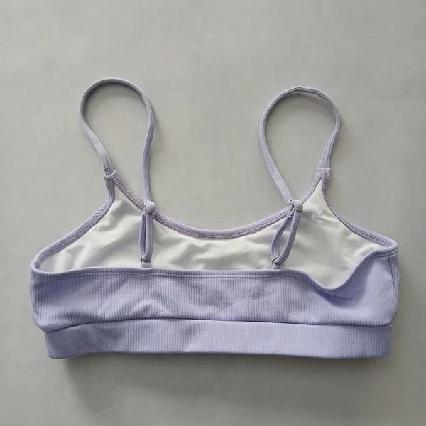Purple Y2K Swim Resort Beach Vacation Halter Grunge Tropical Goth Bikini Top L‎ - Image 2