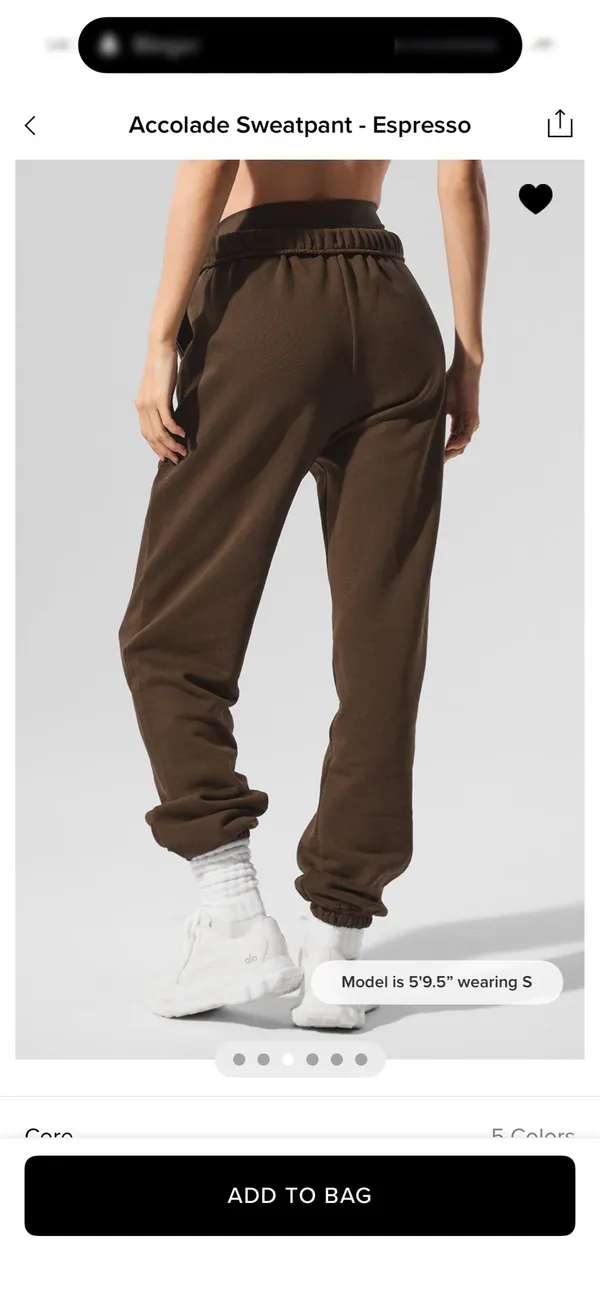 Alo Yoga Sweatpants - Image 3