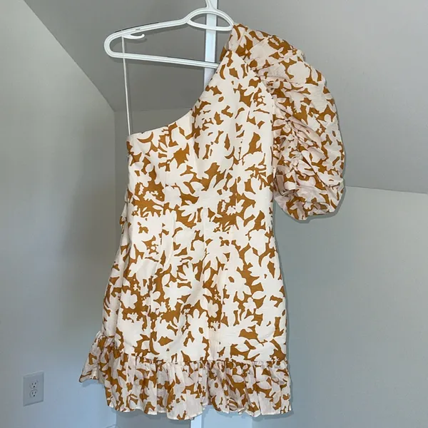 ACLER DANA‎ DRESS IN SIENNA SHADOW Yellow Size 6 - Image 7