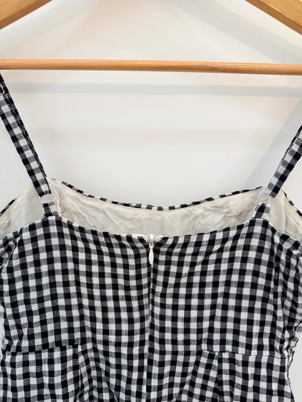 Brandy Melville Mini Dress Gingham - Image 2
