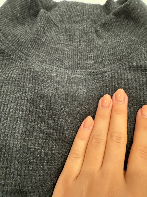 Mono B Dark Grey Cropped Sweater - Image 2