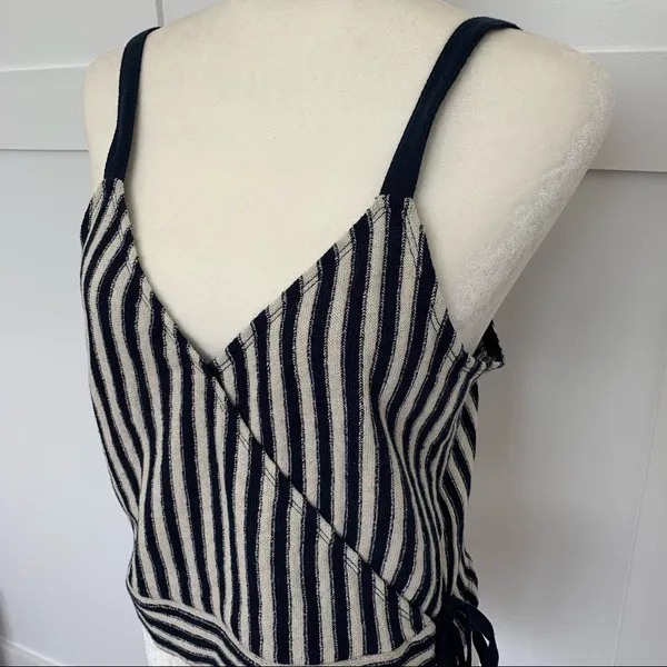 Madewell Stripe Wrap Tank - Image 3